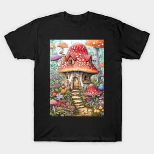 Magical Mushroom House T-Shirt